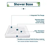 shower base